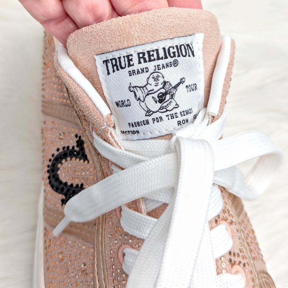 True Religion Esperanza Rose Gold Sneakers